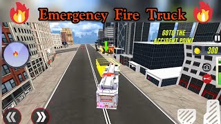 Fire Fighter Truck Driving Simulator Android GamePlay 🔥wgh🔥 [upl. by Ainoet]