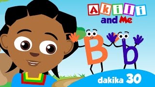 Alfabeti na Herufi kwa Kiswahili na Kiingereza Part 1  LEARN THE SWAHILI ALPHABET  Akili and Me [upl. by Llednahc]