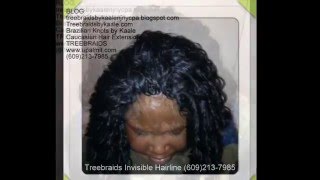 Treebraids Real Invisible Tree Braids Hairline 4 KaalesHairBraiding [upl. by Norahc]