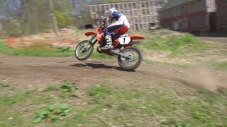 JR DEMOS OUR 1985 Honda CR500 [upl. by Woodall]