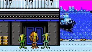 Enter the Double Dragon  Battletoads  Full OpenBOR Game 8 bit Style  Download Gaiden Rise [upl. by Irakuy]