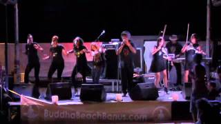 Soul II Soul and Jazzie B live at Buddha Beach in Puerto Banus 2011 [upl. by Hsaniva]