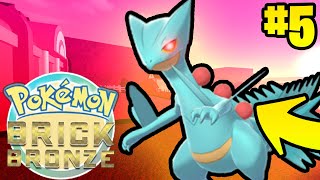 ✨SHINY SCEPTILE✨  ORBEETLE🛸  Pokemon Brick Bronze Playthrough 2023  Episode 5🔥 [upl. by Alleroif]