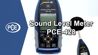 Sound Level Meter PCE428 [upl. by Bahner]