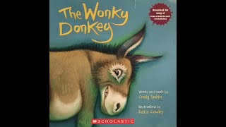 The Wonky Donkey Read aloud childrens book [upl. by Kcirdnekal]