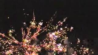 Free Summer Firework Display at Swanage Dorset Part 1 paid for by Wossie [upl. by Acemaj]