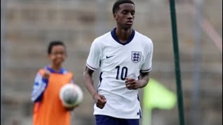 Trey Nyoni Vs Portugal u18  Great Performance 4924 [upl. by Milore]