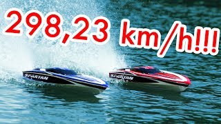 Rc Speed Boat  29823 kmh [upl. by Pachton]