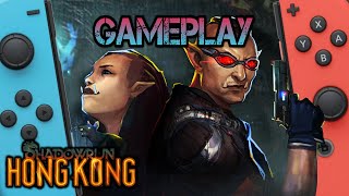 Shadowrun Hong Kong  Nintendo Switch Gameplay [upl. by Rheinlander]