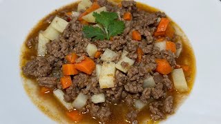 HOW TO MAKE MEXICAN BEEF PICADILLO [upl. by Odidnac377]