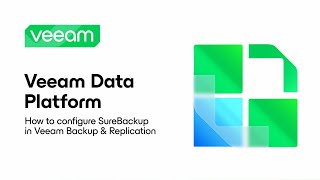 Veeam Data Platform How to Configure SureBackup in Veeam Backup amp Replication [upl. by Ohs]