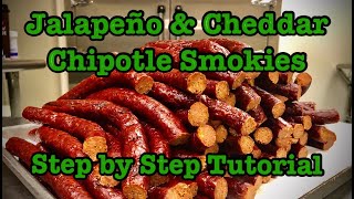 How to Make Jalapeño amp Cheese Chipotle Smokies Step by Step Tutorial  Smokehouse Bayou [upl. by Nyret946]