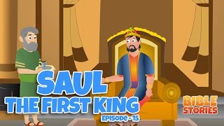 Bible Stories for Kids Saul the First King Episode 15 [upl. by Analad990]