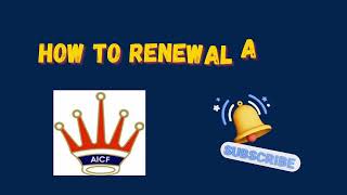 AICF Player Renewal Process  Step by Step Explanation chess [upl. by Eirol901]