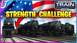 Train Simulator  Americas Strongest Engines Strength Challenge [upl. by Atkins351]