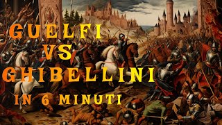 Guelfi vs Ghibellini leterna lotta in 6 minuti [upl. by Atsyrt584]