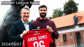 Andre Gomes new club confirmed as classy Everton transfer message revived [upl. by Annaeerb]