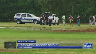 Body found with vehicle in pond on Southern Pines golf course [upl. by Appleton716]