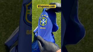 Viens prendre ton maillot sur kitsgenevacom 🇧🇷💙 football maillotdefoot brazil [upl. by Dympha815]