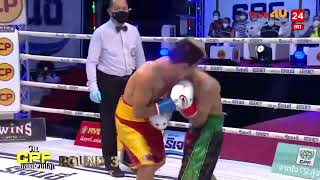 Best Fights of 2021  Knockout CP Freshmart TKO5 Robert Paradero [upl. by Ziagos]