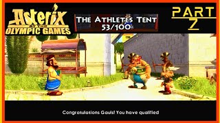 ASTERIX AT THE OLYMPIC GAMES  WALKTHROUGH PART 7  THE ATHLETES TENT 4K 60 FPS [upl. by Margarida865]