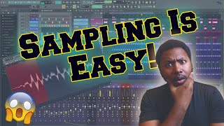 Sampling is Easy FL Studio Beginner sampling tutorial [upl. by Eiser491]