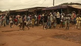 Centrafrique la pagaille dans les rues de Bangui  1112 [upl. by Weil]