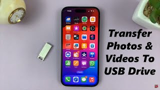 How To Transfer iPhone Photos amp Videos To USB Flash Drive Without Computer [upl. by Sewell]