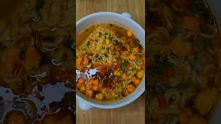 Noodle Soup with Full of Topping shortsasmr cookingnoodlesnoodlesrecipeviral trendingfyp [upl. by Nosdivad]