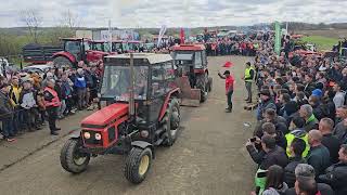 Zetor 6211 vs Zetor 4320 traktorijad Srbac 2024 [upl. by Annaek117]