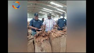 Media and stakeholders tour of Japan Tobacco International JTI Baobab buying floor [upl. by Aicilav]