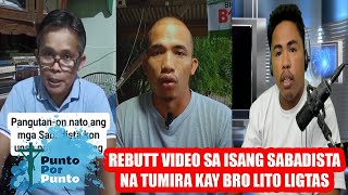 Rebutt sa video ng isang SDA na tumira kay Bro Lito Ligtas [upl. by Poliard872]