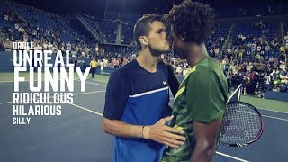 Tennis Funny Moments  Part 1 [upl. by Ahsineg]