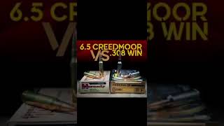 65 Creedmoor vs 308 Winchester What one you picking and why Hunting or Target shooting shorts [upl. by Gina36]