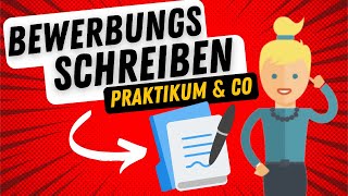 Das perfekte Bewerbungsschreiben für dein Praktikum  Mustervorlage 💼 [upl. by Secilu]