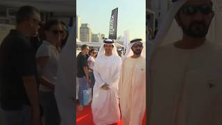 Sheikh Mohammed bin Rashid Al Maktoum Dubai King Visit Dubai International Boat Show sports dubai [upl. by Subak806]