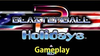 WildTangent BlasterBall 2 Holidays Gameplay [upl. by Eelatan204]