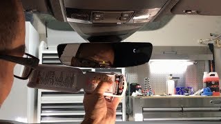 2017 MK7 Golf R WDAP HomeLink Mirror from VW  Removal and Installation with Programming [upl. by Palmira851]