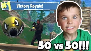 VERSION 2 50 VS 50 MODE in FORTNITE VICTORY ROYALE [upl. by Attey703]