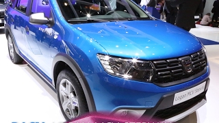 Dacia Logan MCV Stepway en direct du Salon de Genève 2017 [upl. by Earesed343]