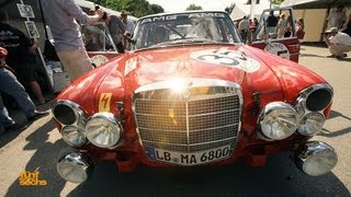 Die Rote Sau  The Red Pig  Mercedes 300 SEL 68 W109 [upl. by Ecnarrot]