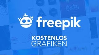 Kostenlose Grafiken durch FreePik  Tutorial Deutsch [upl. by Gonagle]