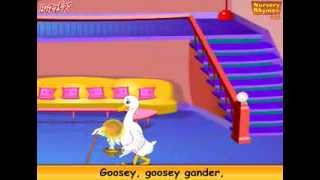 Goosey Goosey Gander  Nursery Rhymes for Kids Buzzers [upl. by Akcirre]