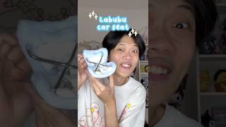 UNBOXING LABUBU CAR SEAT ✨ JADINYA BISA BAWA LABUBU KEMANAMANA DEH  🤩 [upl. by Macmillan821]