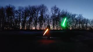 Star Wars Realistic RGB Lightsaber Dueling  Superneox [upl. by Alonzo]