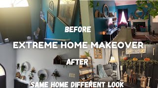 EXTREME HOME MAKEOVER  HOUSE TO HOME  HOMEMAKING  NEW LOOK FOR LESS [upl. by Nivrek]