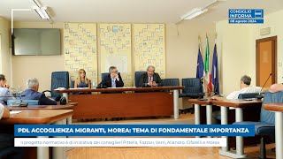 PDL ACCOGLIENZA MIGRANTI MOREA TEMA DI FONDAMENTALE IMPORTANZA [upl. by Killie]