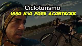 A bicicleta não pode quebrar nessa regiãoUm lugar isolado no meio do nadaCicloturismo [upl. by Eserahs204]