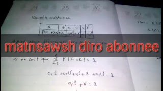 Episode 2 Probabilités et variables aléatoires [upl. by Brittne]