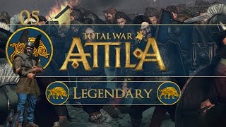 Lets Play Total War Attila Legendary  Picts  Ep05  Pushing Back the Western Romans [upl. by Melonie844]